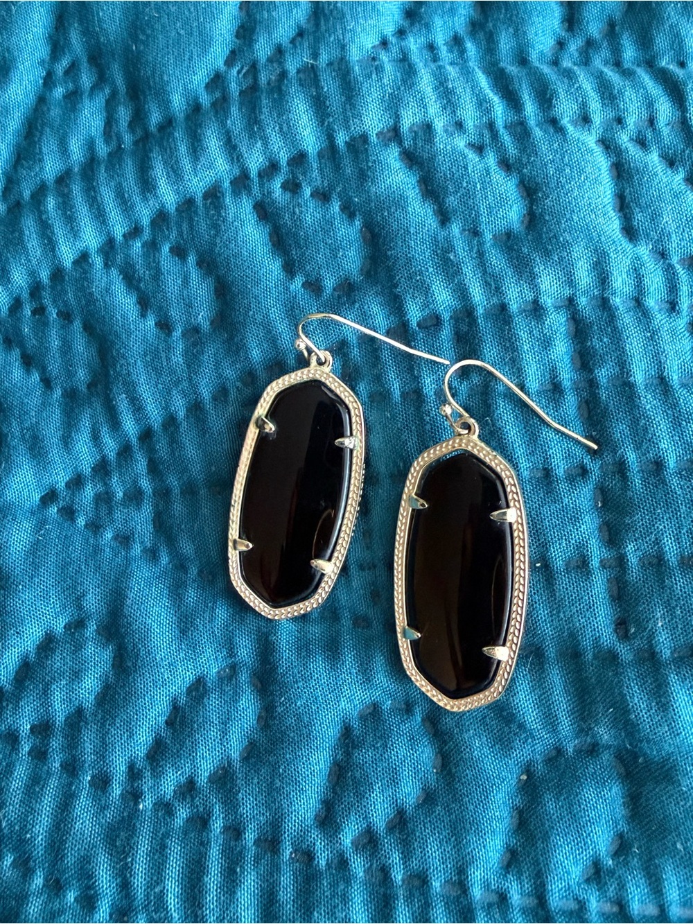 Kendra Scott Elle Earrings - Gold with Black